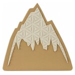 Наклейка для сноуборда BURTON Mountain Logo Foam Mat - изображение