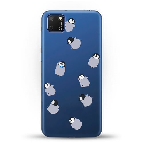 фото Силиконовый чехол несколько пингвинов на honor 9s andy & paul