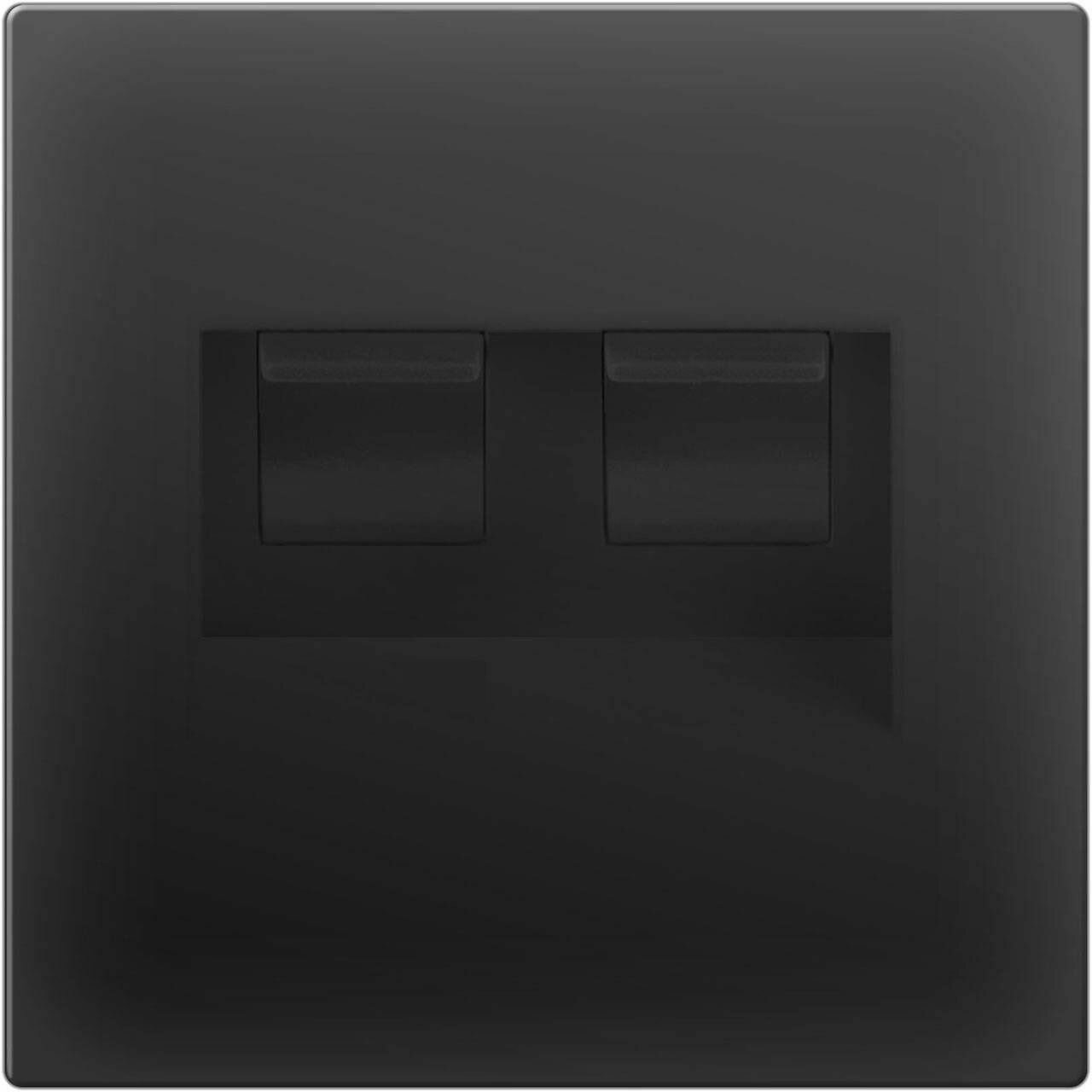 Розетка двойная Ethernet RJ-45 Werkel W1181106 4690389156489 - фото №4