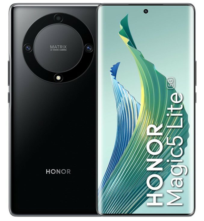 Смартфон Honor Magic5 Lite 5G 6/128 ГБ Global NFC Black