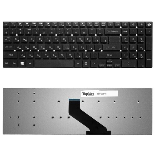 Клавиатура для ноутбука Packard Bell EasyNote TS11, TS13, TS44, LS11, LS13, LS44 (p/n: MP-10K33SU-698, MP-10K33SU-6981, MP-10K33SU-6982) клавиатура для acer v3 v3 551 v3 771 eng вертикальный enter p n mp 10k33su 698 mp 10k33su 6981