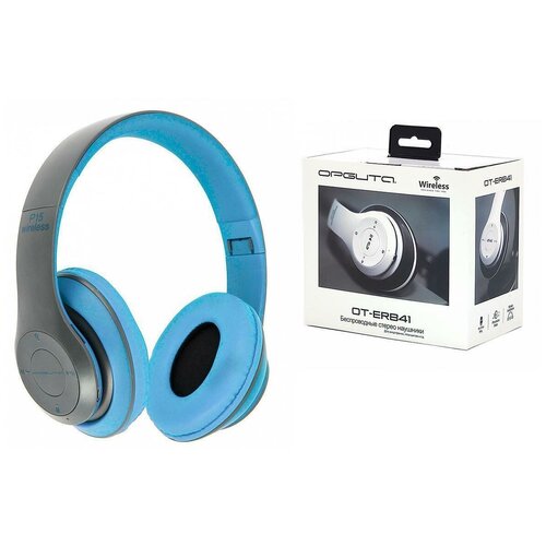 Наушники мониторные беспроводные Орбита OT-ERB41 Синие bluetoothFMTF 111000₽