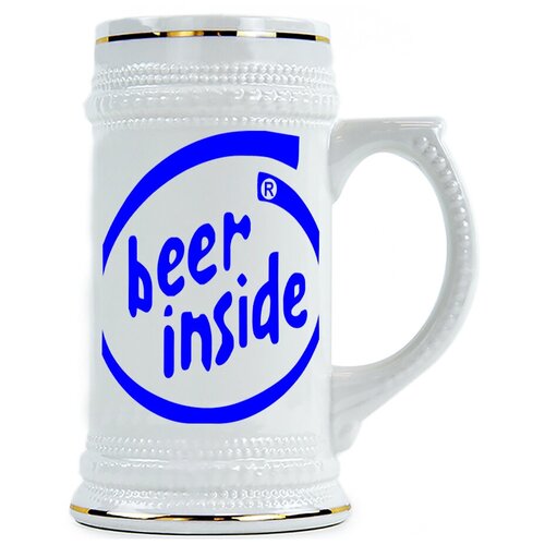 фото Пивная кружка beer inside drabs