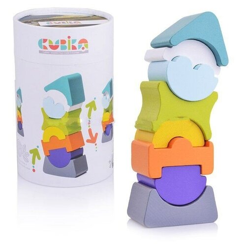 cubika 15009 ld 12 игрушка логическая башня CUBIKA.12718/LD-8 Игрушка логическая Башня (8 дет.) /20