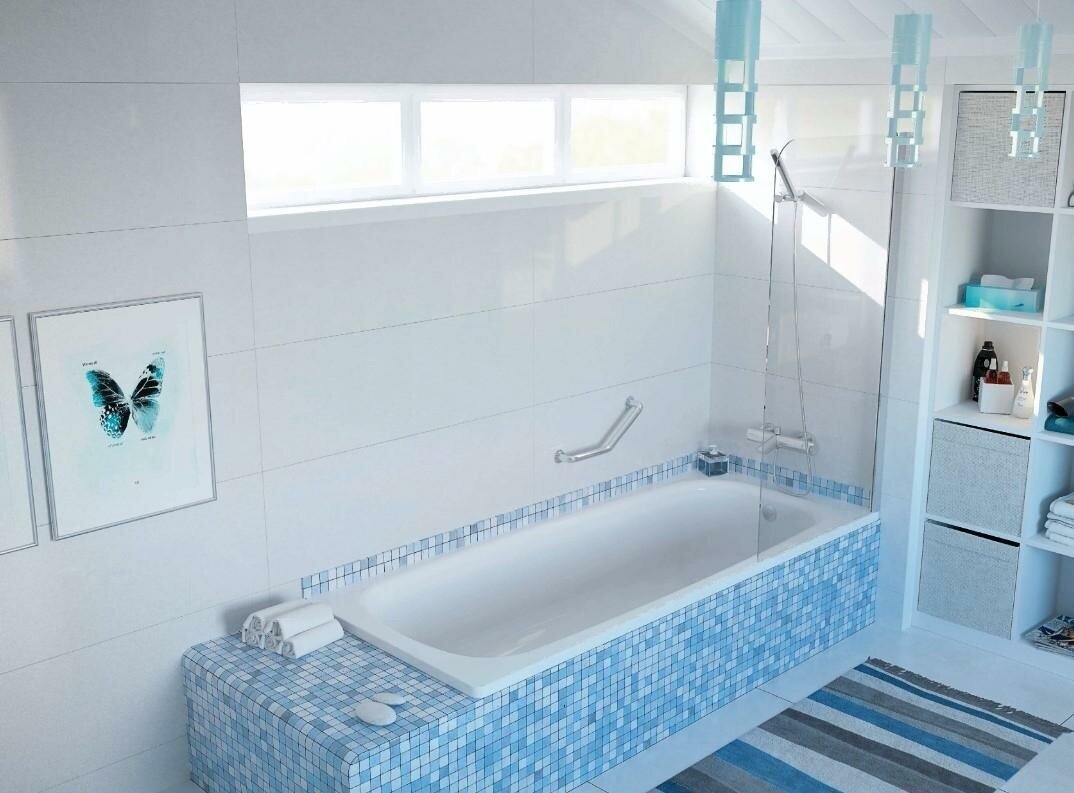 Стальная ванна BLB Universal B70H - фото №5