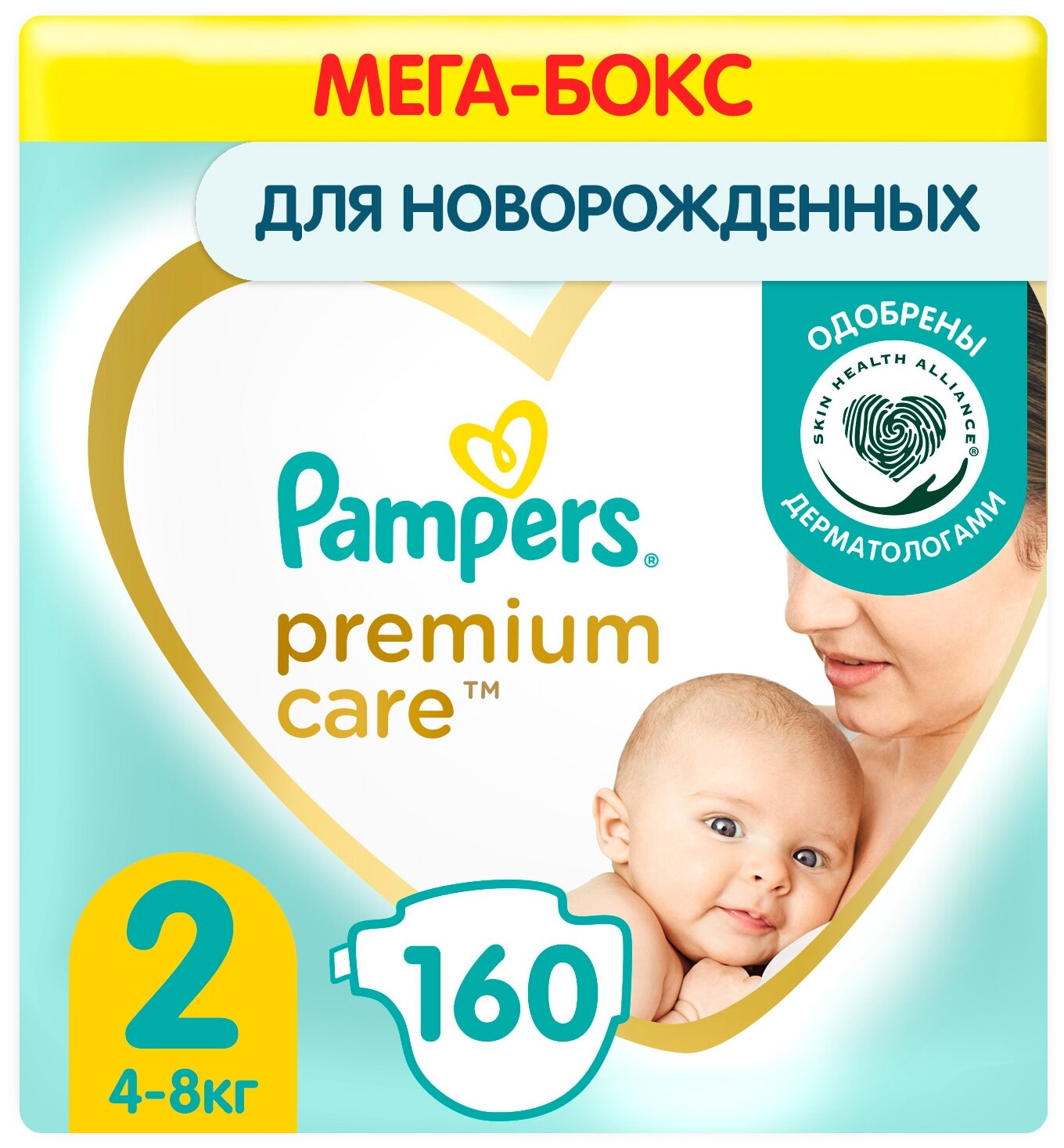 Pampers  Premium Care 2, 4-8 , 160 .