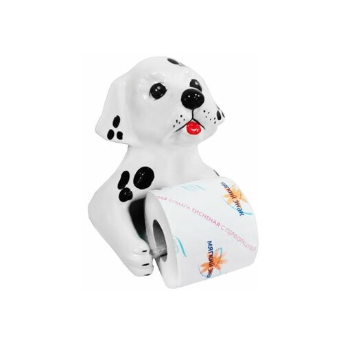 Держатель туалетной бумаги 'дружок' керамический