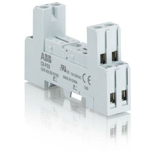 abb цоколь cr m2ls для реле cr m 2пк abb 1svr405651r1100 Цоколь CR-PSS (стандартный) для Реле CR-P | код. 1SVR405650R1000 | ABB ( 1шт. )