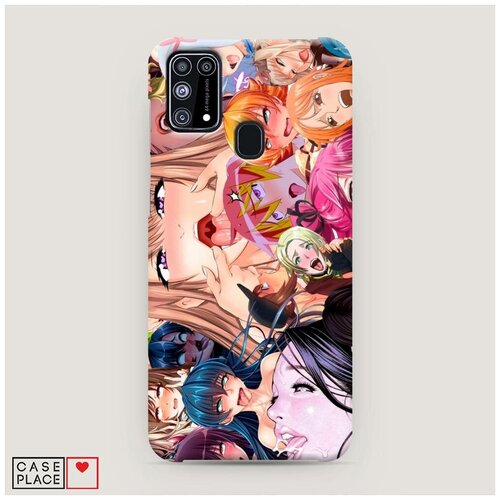 фото Чехол пластиковый samsung galaxy m31 ахегао цветные тянки case place