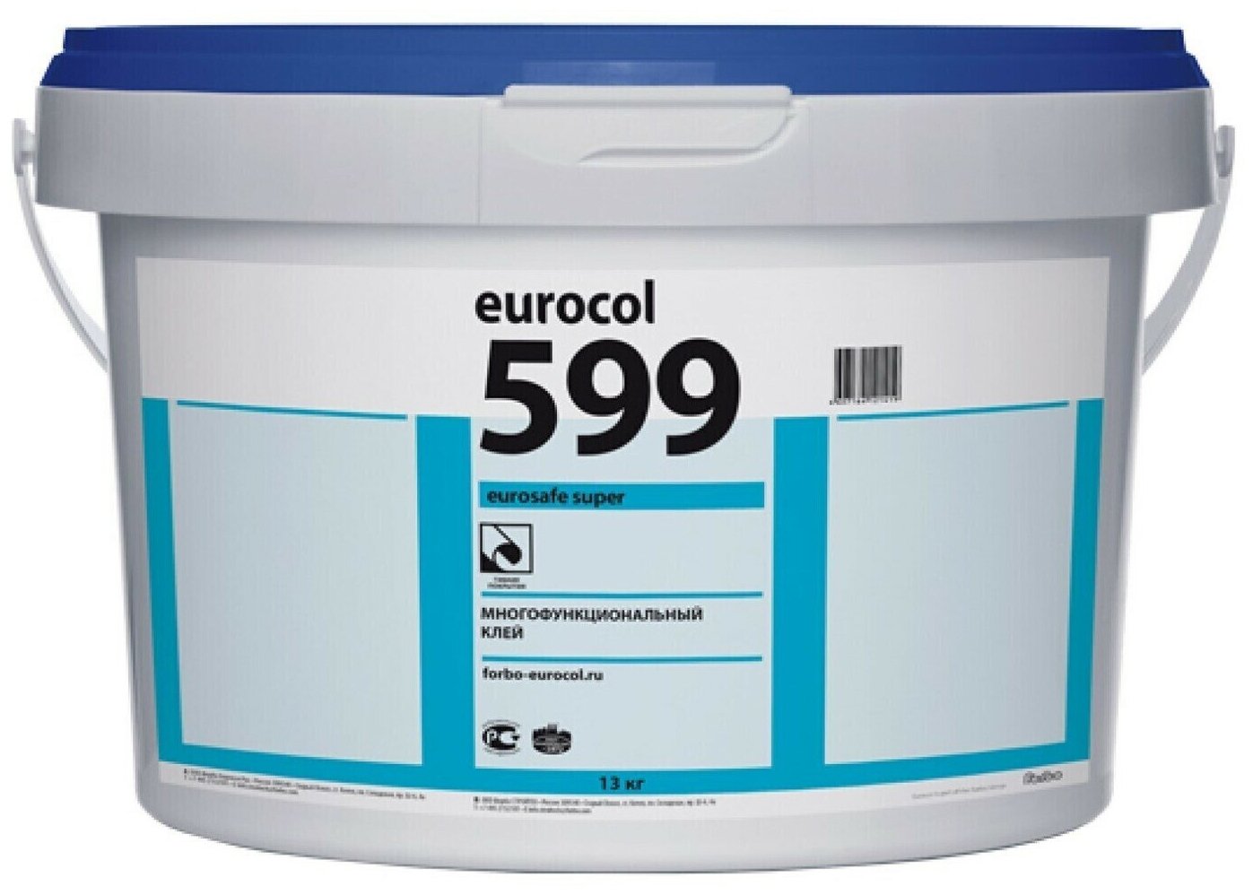 Клей Forbo eurocol 599 EUROSAFE SUPER 10 кг - фотография № 1