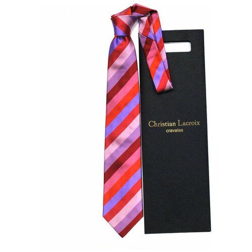 Яркий полосатый галстук Christian Lacroix 837458