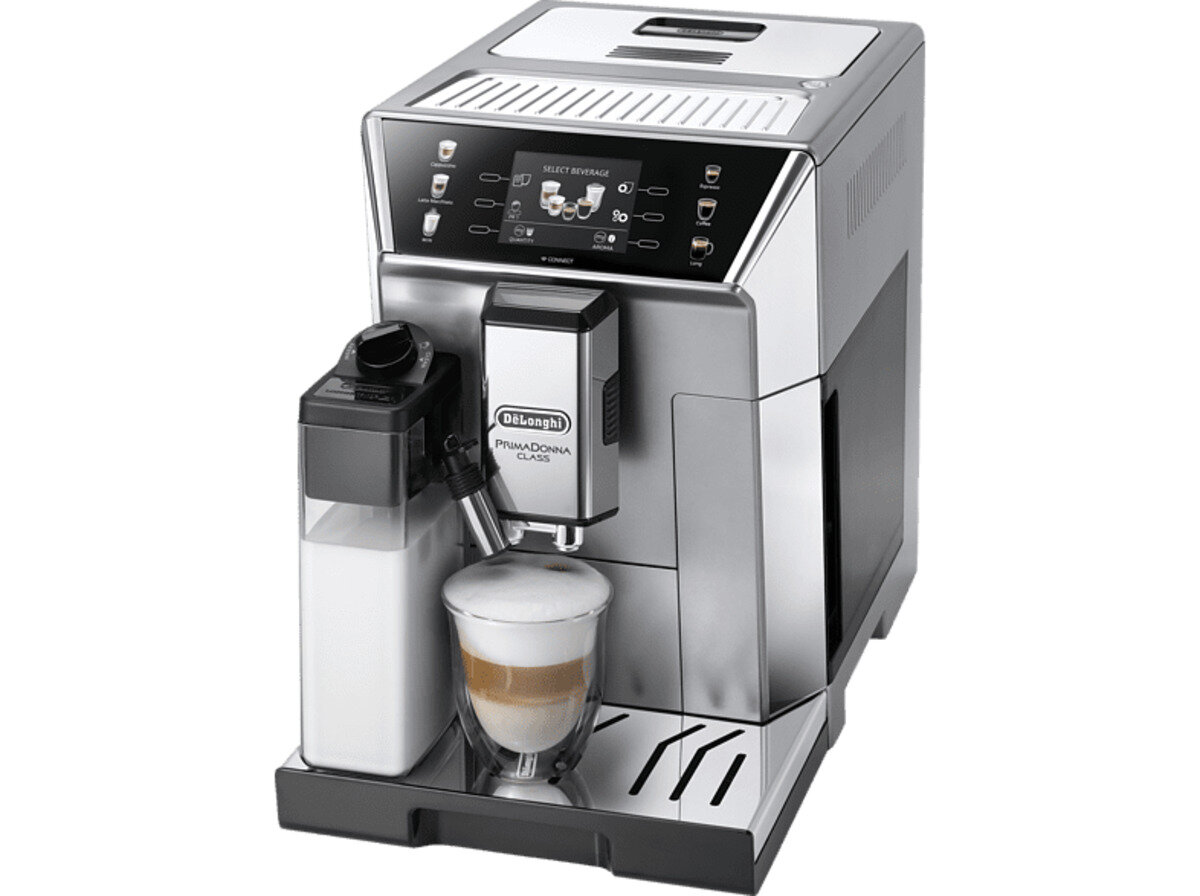 Кофемашина De'Longhi PrimaDonna Class ECAM550.65MS, металлик/серебристый