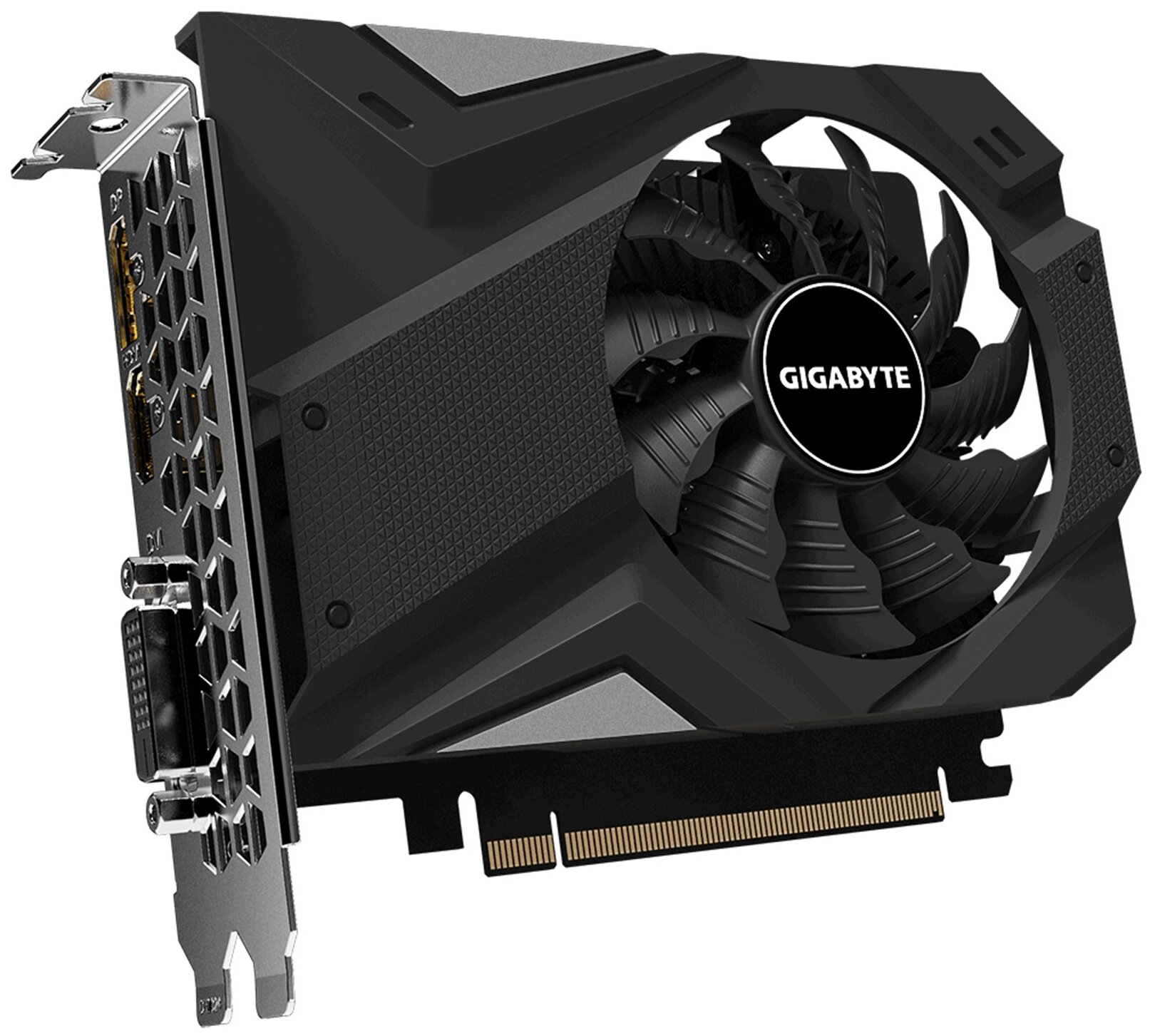 Видеокарта Gigabyte PCI-E NV GTX1650 4096Mb 128b DDR6 GV-N1656OC-4GD - фотография № 3