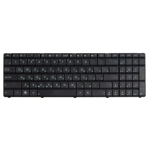Клавиатура для ноутбука Asus черная высокие кнопки со скосом гор Enter 1128₽
