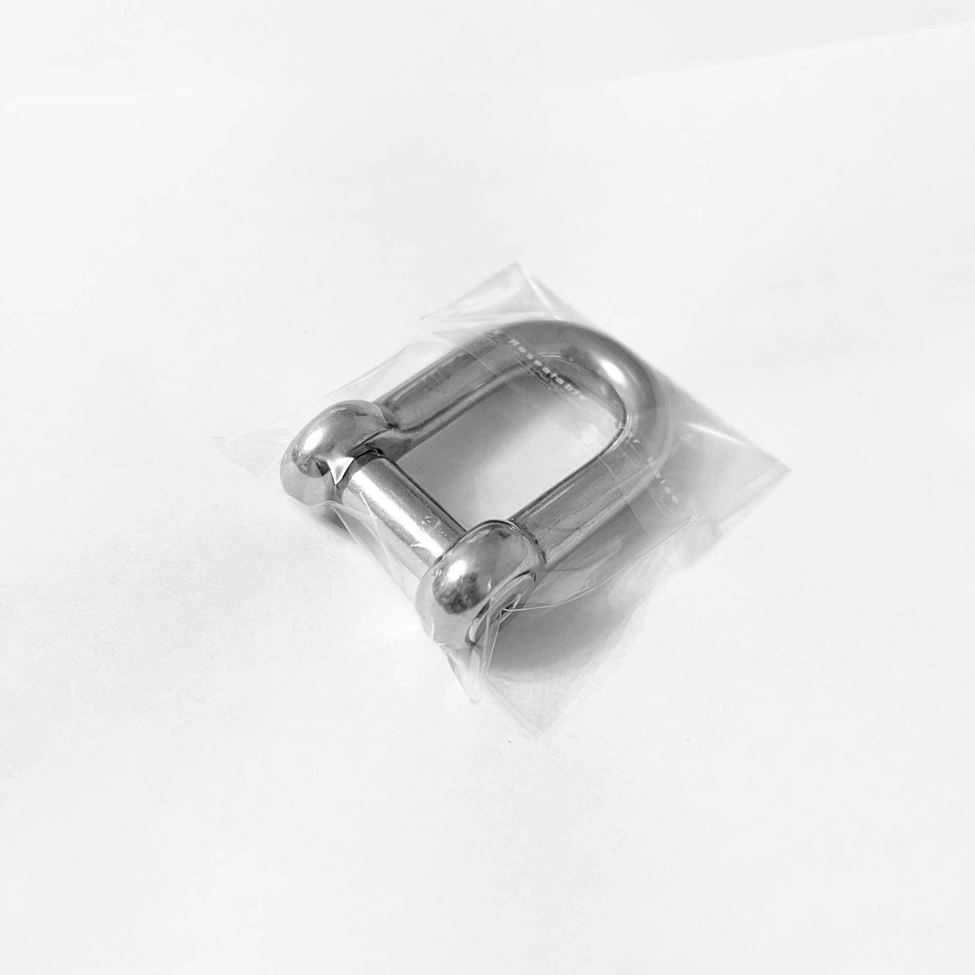 Такелажная скоба прямая с внутренним шестигранником из нержавеющей стали А4, диам. 10мм - фотография № 4