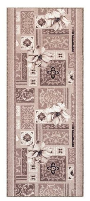 фото Дорожка прямоугольная 80*250 см, p1610/a2r/100, ПА 100%, войлок