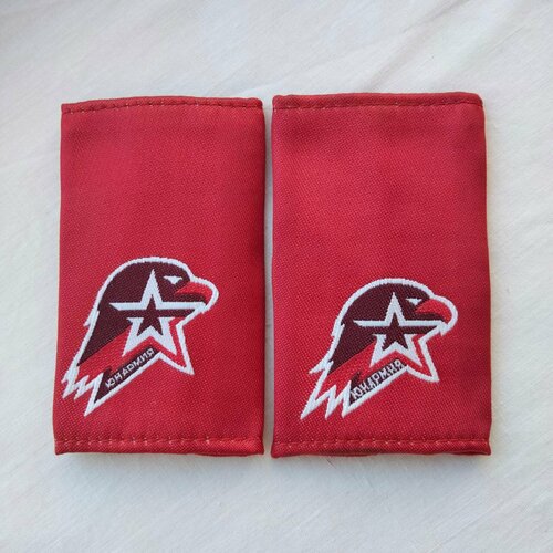 Фальшпогоны - муфты Юнармии (красные)