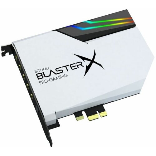 звуковая карта creative sound blasterx ae 5 plus 70sb174000003 Звуковая карта Creative Sound BlasterX AE-5 Plus Pure Edition White 70SB174000004