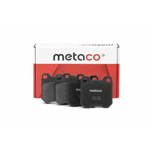 Колодки тормозные задние дисковые к-кт Metaco 3010-183
