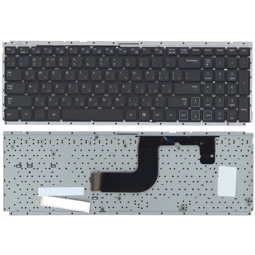 Клавиатура keyboard BA75-02862C для ноутбука Samsung RC508 RC510 RC520 RV509 RV511 RV513 RV515 RV518 RV520 черная с частью корпуса 1961₽