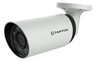 Уличная цилиндрическая 5 мегапиксельная IP камера Tantos TSi-Pe50VP с ИК подсветкой TSi-Pe50VP .