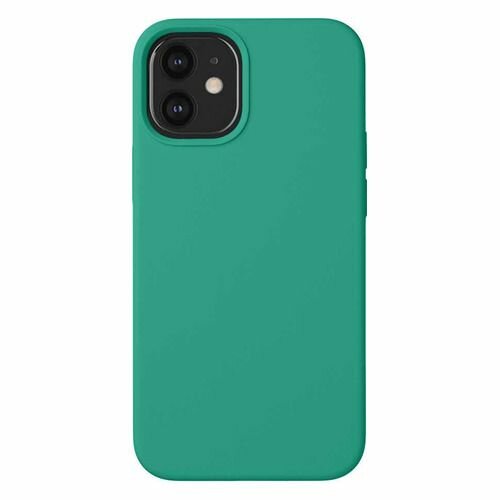 Чехол-крышка Deppa для Apple iPhone 12 mini, силикон, зеленый - фото №6