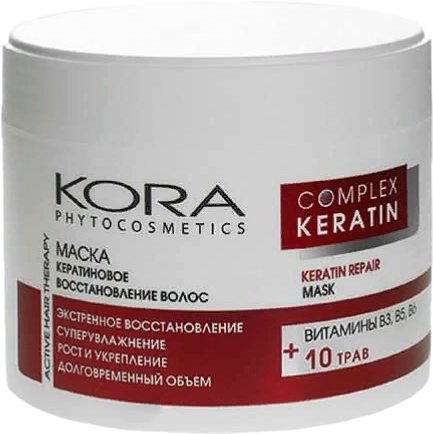 Маска кератиновое восстановление волос / Active Hair Therapy 300 мл