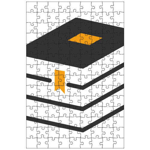 фото Магнитный пазл 27x18см."книги, образование, читать" на холодильник lotsprints