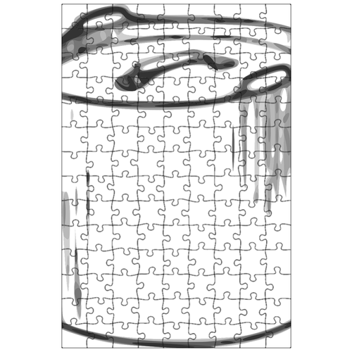 фото Магнитный пазл 27x18см."котелок, кастрюлю, металл" на холодильник lotsprints