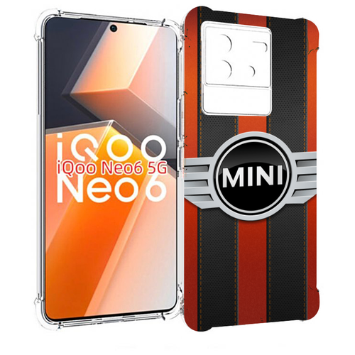 Чехол MyPads mini-мини-1 для Vivo iQoo Neo 6 5G задняя-панель-накладка-бампер