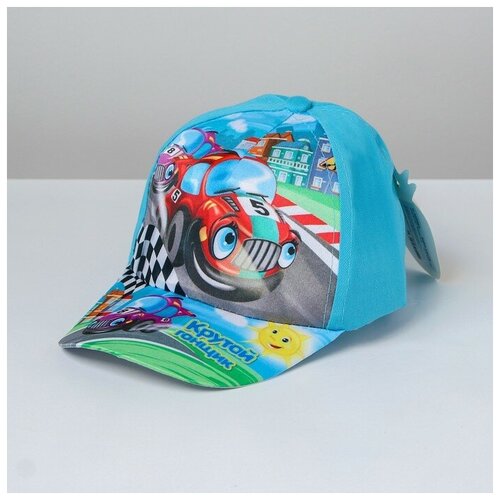 фото Кепка детская «крутой гонщик», р-р. 52-54, 5-7 лет overhat kids