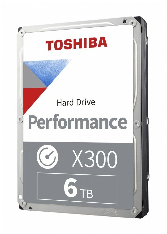 Жёсткий диск 6Tb Toshiba X300 Performance HDWR460EZSTA SATA-III 7200rpm 256Mb 35 Rtl