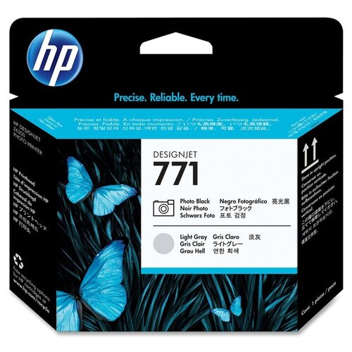Печатающая головка HP 771 CE020A черный/серый для HP DJ Z6200