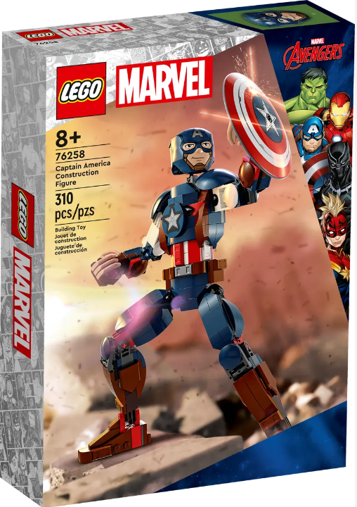Конструктор LEGO Super Heroes 76258 Капитан Америка
