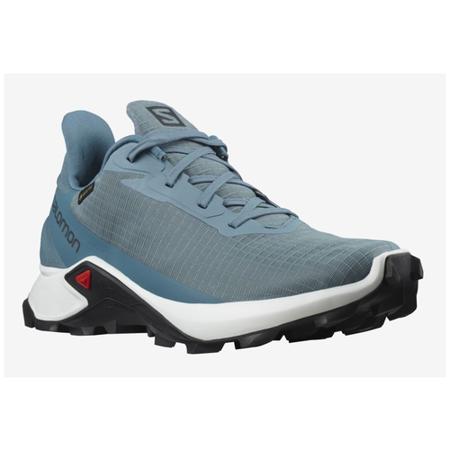 фото Кроссовки salomon alphacross 3 gore-tex размер 7 / 25, bluestone/white/mallard blue