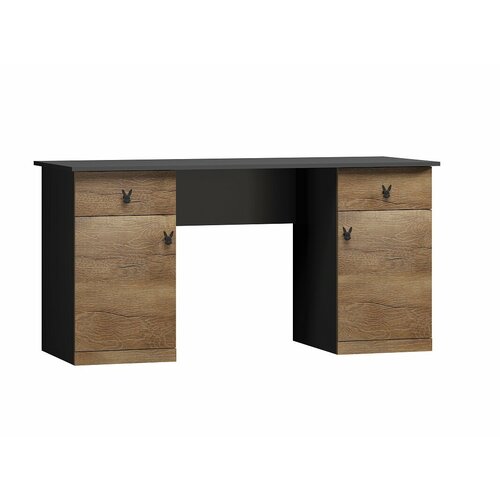 Письменный стол Банни-6 Дуб Мореный 150x60x75 коричневый