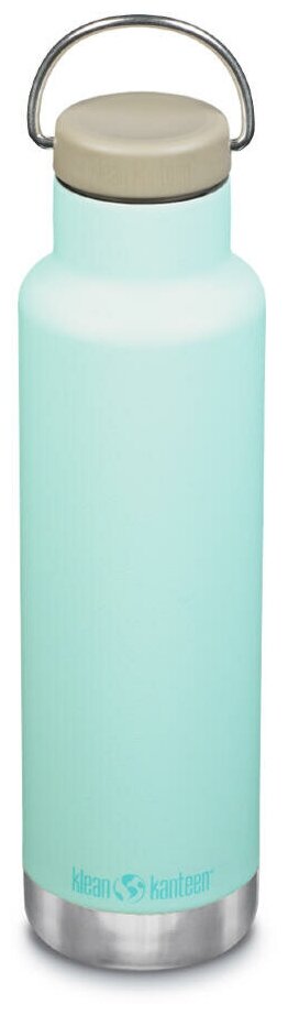 Термобутылка Klean Kanteen NEW Insulated Classic 20oz (592 мл) Blue Tint