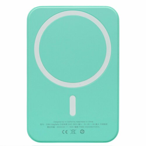 Внешний аккумулятор для Power Bank SafeMag 3500mAh мята 127000₽