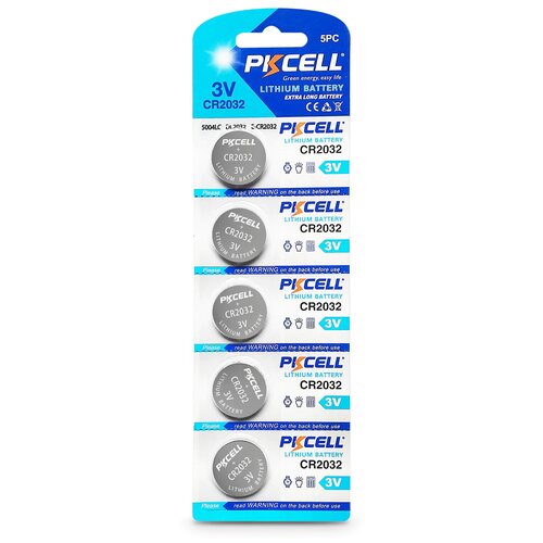 Батарейка CR2032 3V PKCELL Lithium Button Cell 2032