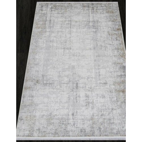 Ковер 22376A - CREAM / L.GREY - Прямоугольник - коллекция ALANYA 2.00x4.00