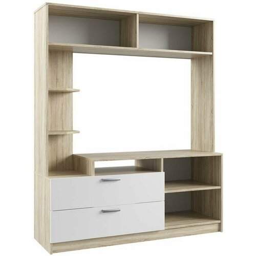 Готовая гостиная Софи 2 СЦС 14002 сонома белая 12171₽