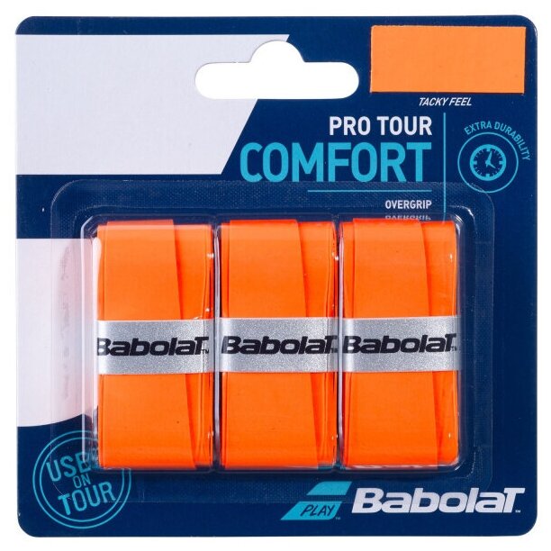 Обмотка Babolat Pro Tour Overgrip оранжевый