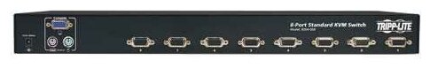 Коммутатор Tripp Lite 8-Port Standard KVM Switch - Non-Expandable - No OSD - Requires P750-Series Cables (PS/2).