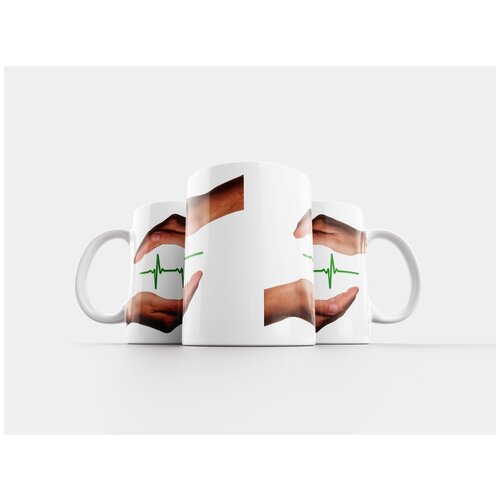 фото Кружка "руки, защищать, здоровье" 320 мл lotsprints