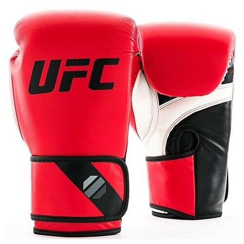 Перчатки UFC PRO FITNESS тренировочные для спарринга 12 унций (красные)