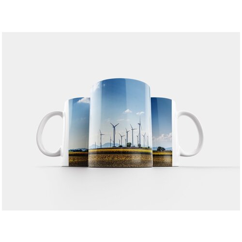 фото Кружка "вертушки, ветровая энергия, энергия" 320 мл lotsprints