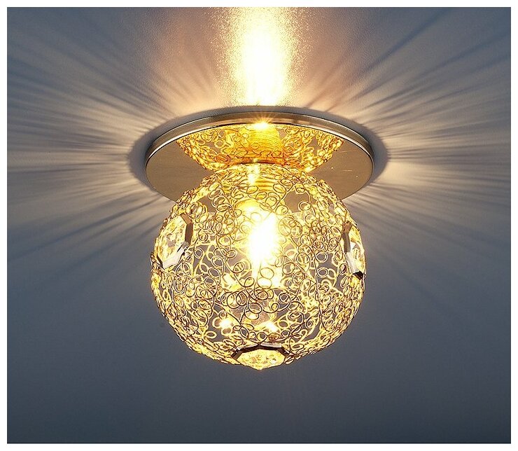 Светильник 1002 G9 GD золото elektrostandard