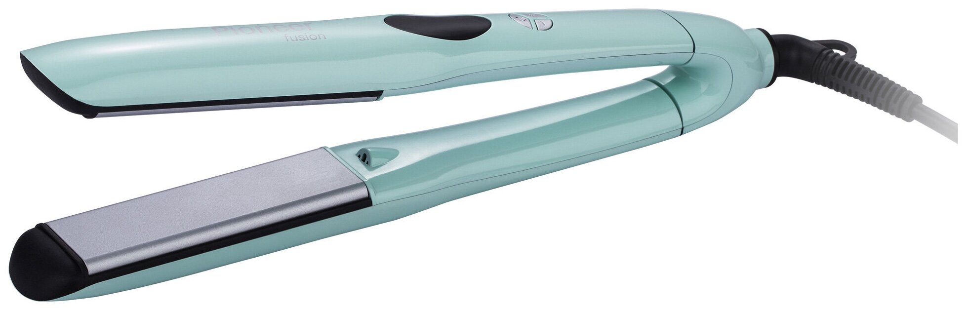 Стайлер для выпрямления волос Pioneer HS-10118 с керамическими пластинами цифровой регулировкой температуры от 100С до 230С быстрым нагревом и автоотключением