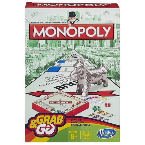 Настольная игра Monopoly Дорожная hasbro games игра клуэдо дорожная версия