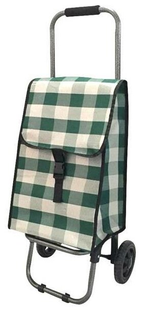 Сумка-тележка тележка для багажа Park, бежевый, зеленый